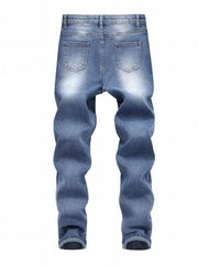 Boys Slim Fit Denim Long Pants With Pocket