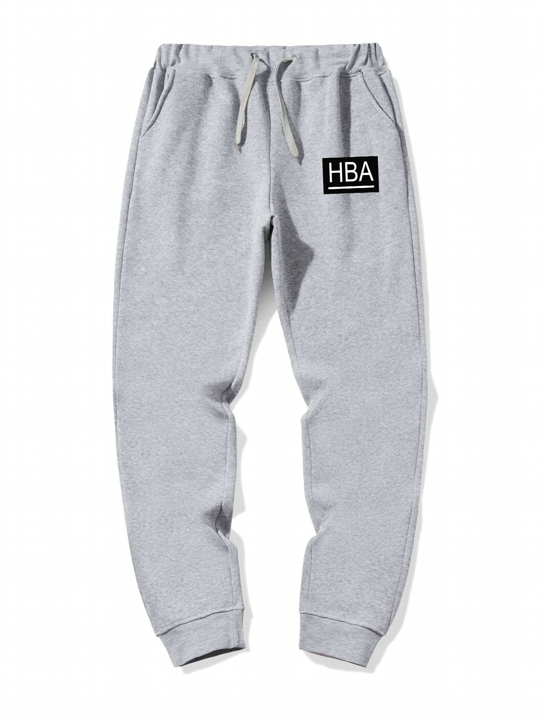 Men's Casual Letter Print Stylish Jogger Sweatpants