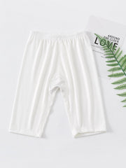 Girls Elastic Waist Safety Shorts Under Skirt Dress Kids Clothes