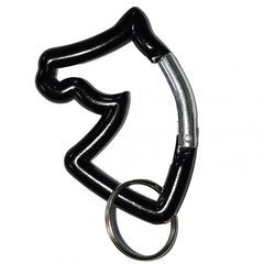 Outdoor Aluminum Carabiner Buckle Luggage Horse Head Key Chain