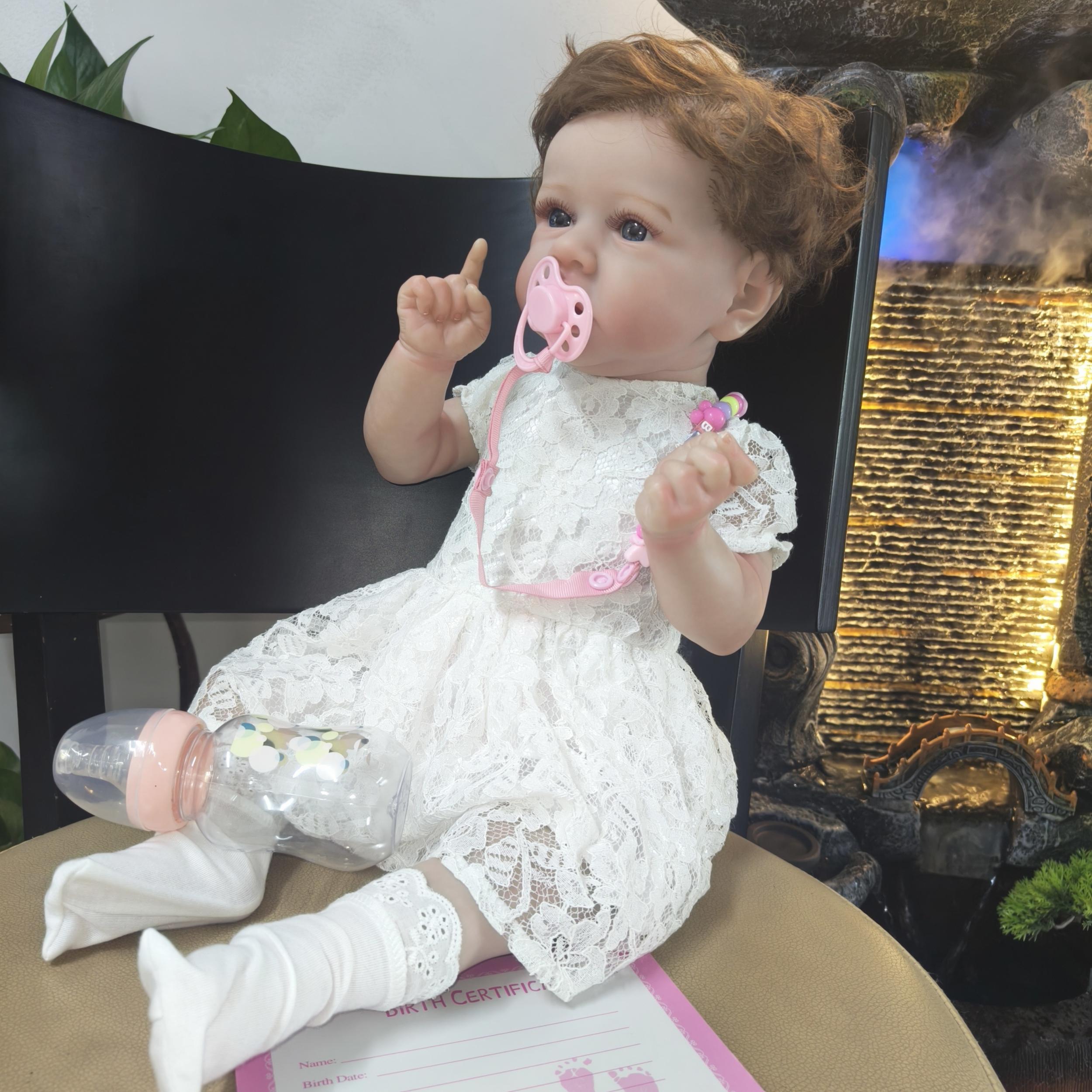 22" Hair Transplant Reborn Doll Birthday Christmas Gift