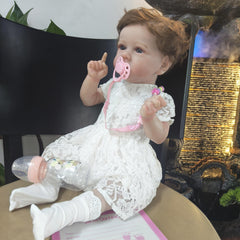 22" Hair Transplant Reborn Doll Birthday Christmas Gift