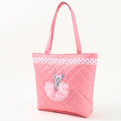 Girls Dance Bag Ballet Dress Handbag Shoulder Duffle Bag Waterproof Tote Bag