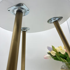 Modern Minimalist Small Coffee Table Nordic Round Edge