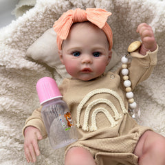 KEKEAIAI 17 inch Soft Body Reborn Baby Doll with Artisan Craftsmanship