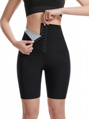 High Waist Sauna Sweat Shorts for Women