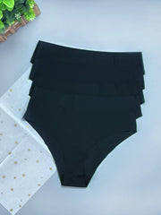 5 Seamless Briefs Stretchy Intimates Panties Women's Lingerie