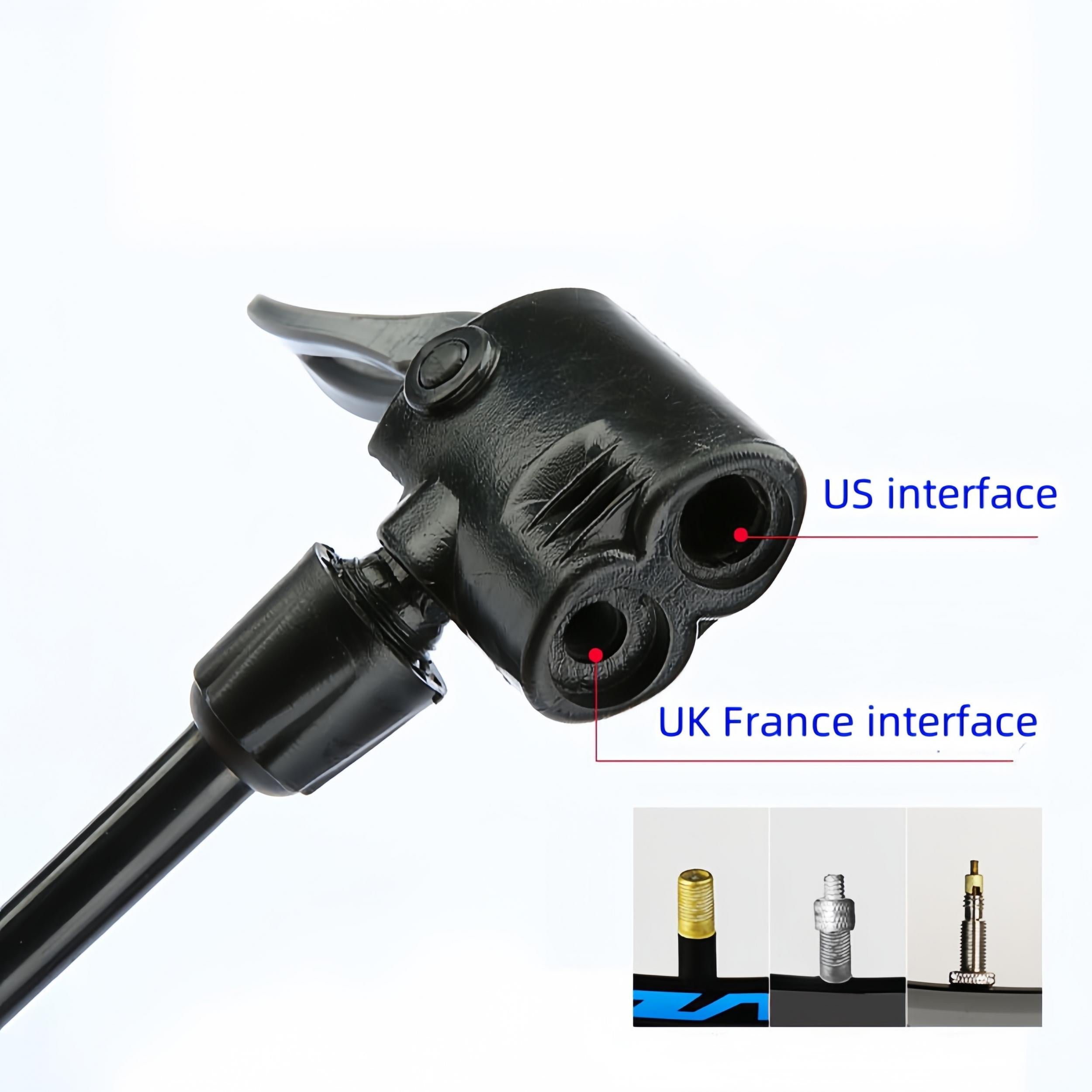 Portable High Pressure Bag Pump Bicycle High Pressure Meter Pump