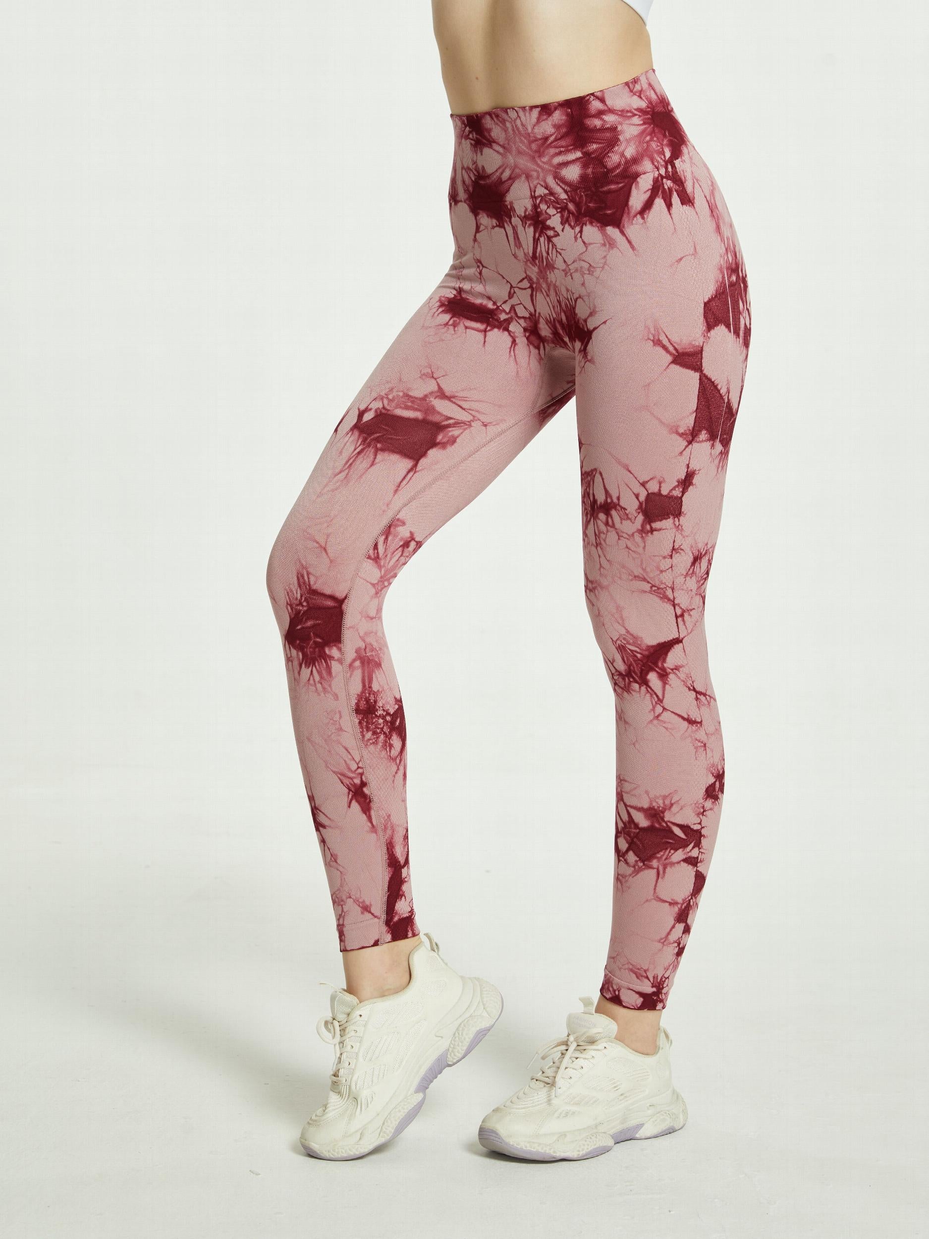 Tie Dye High Waist Yoga Leggings