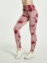 Tie Dye High Waist Yoga Leggings