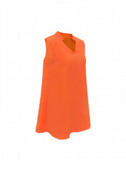 Solid V Neck Tank Top Sleeveless Summer Casual Top