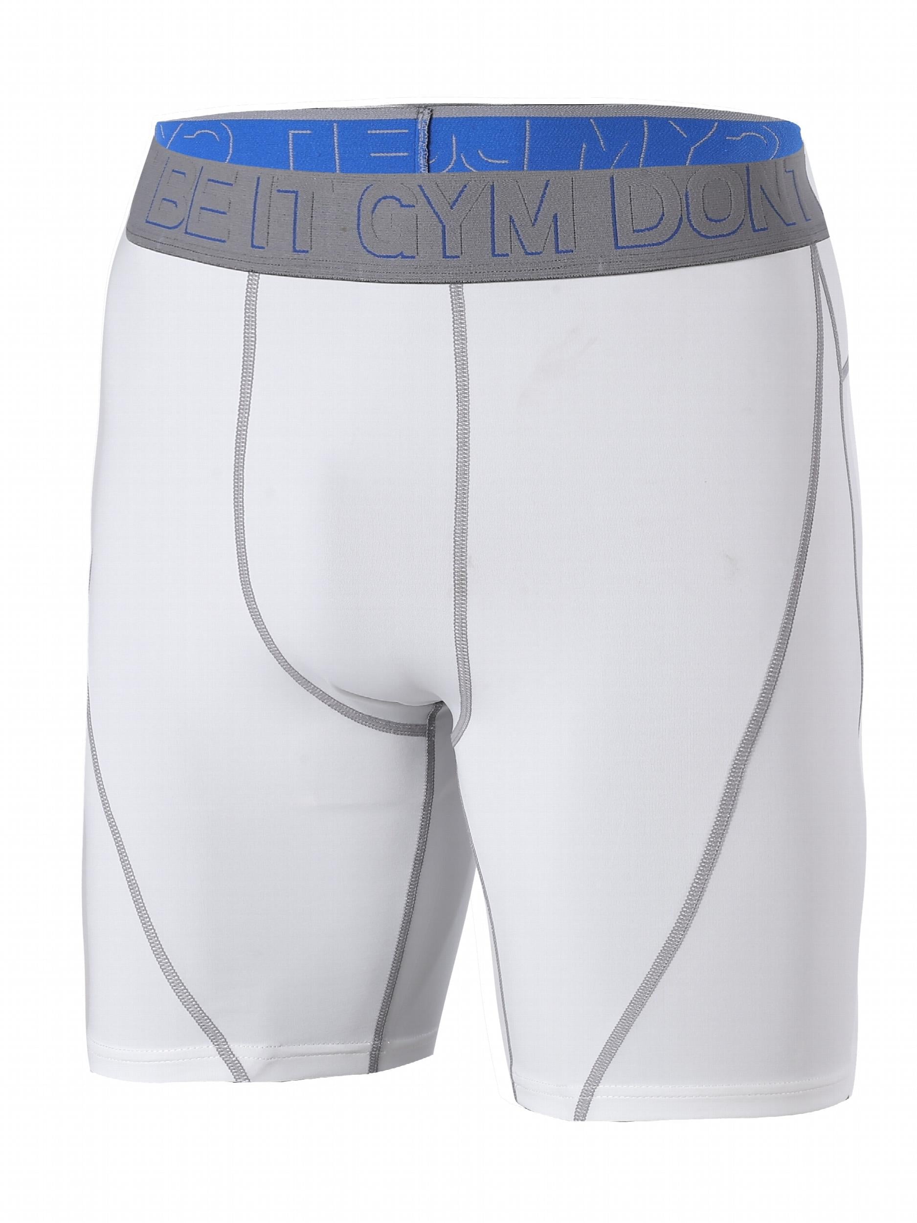 Men's Quick Dry Compression Shorts High Stretch Moisture Wicking Shorts