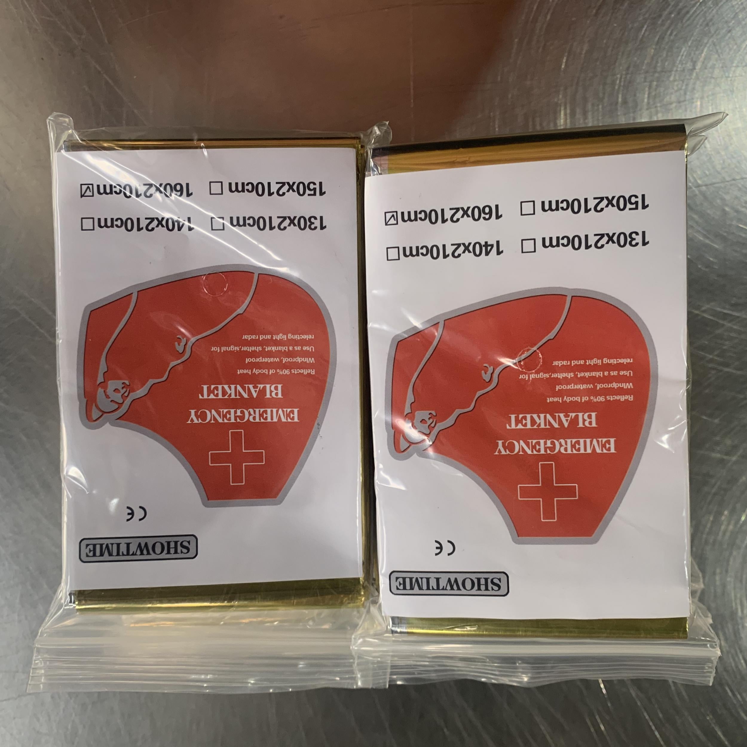 10pcs Disposable Insulated Blankets - Outdoor Camping & Sports