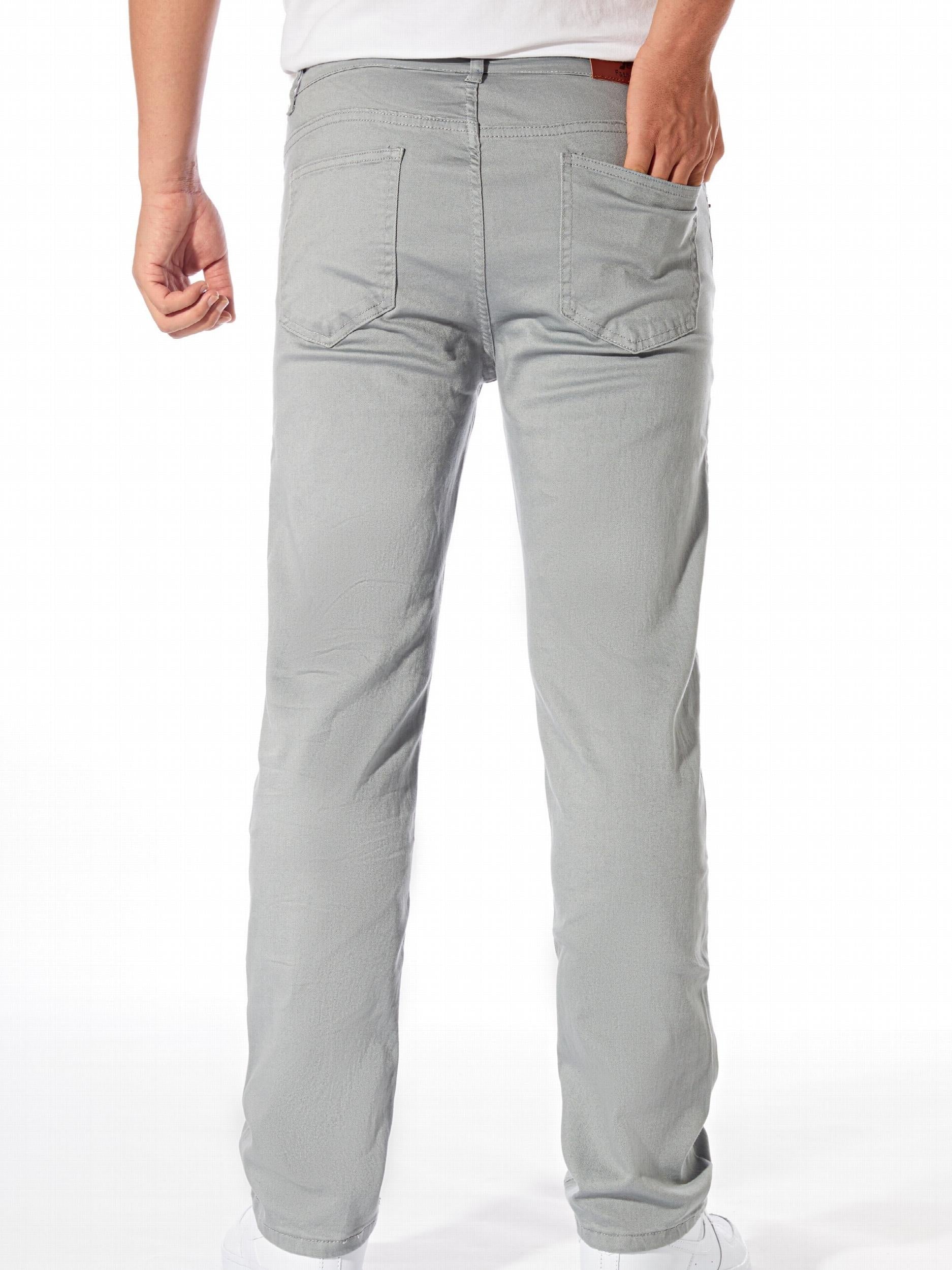 Slim Fit Casual Pants Men's Stretch Mid Pants Fall Winter