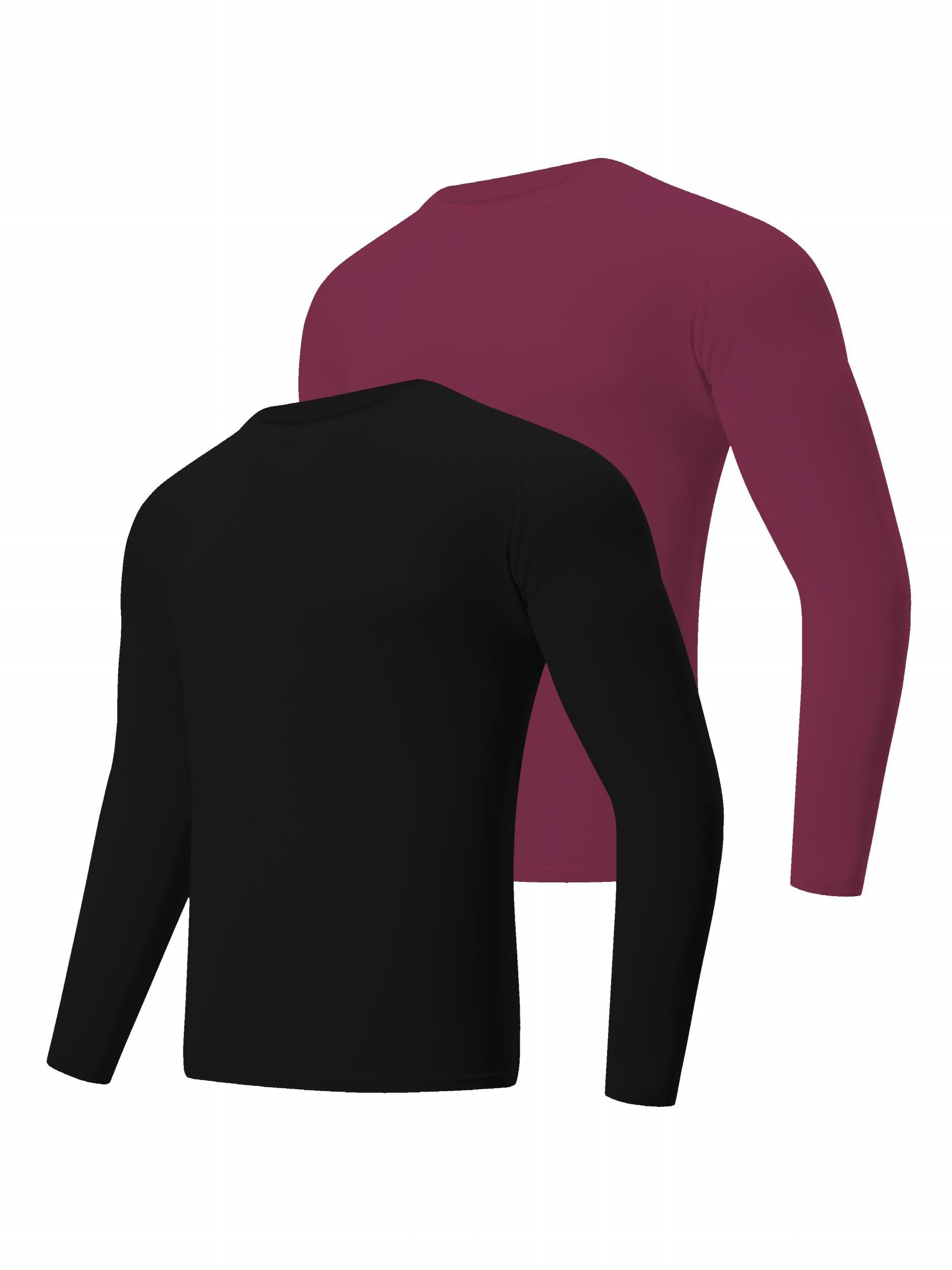 Men's Sun Protection Compression Shirt Set