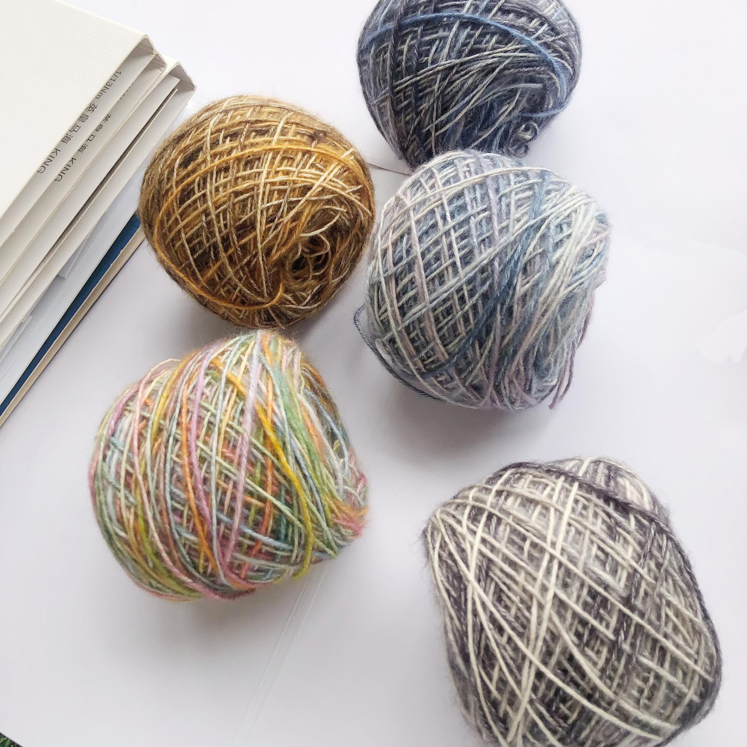 50g Camouflage Cotton Woolen Yarn for DIY Hand Woven Clothing Scarf