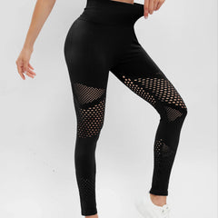 Breathable Yoga Leggings High Stretch Tight Pants Women's Activewear