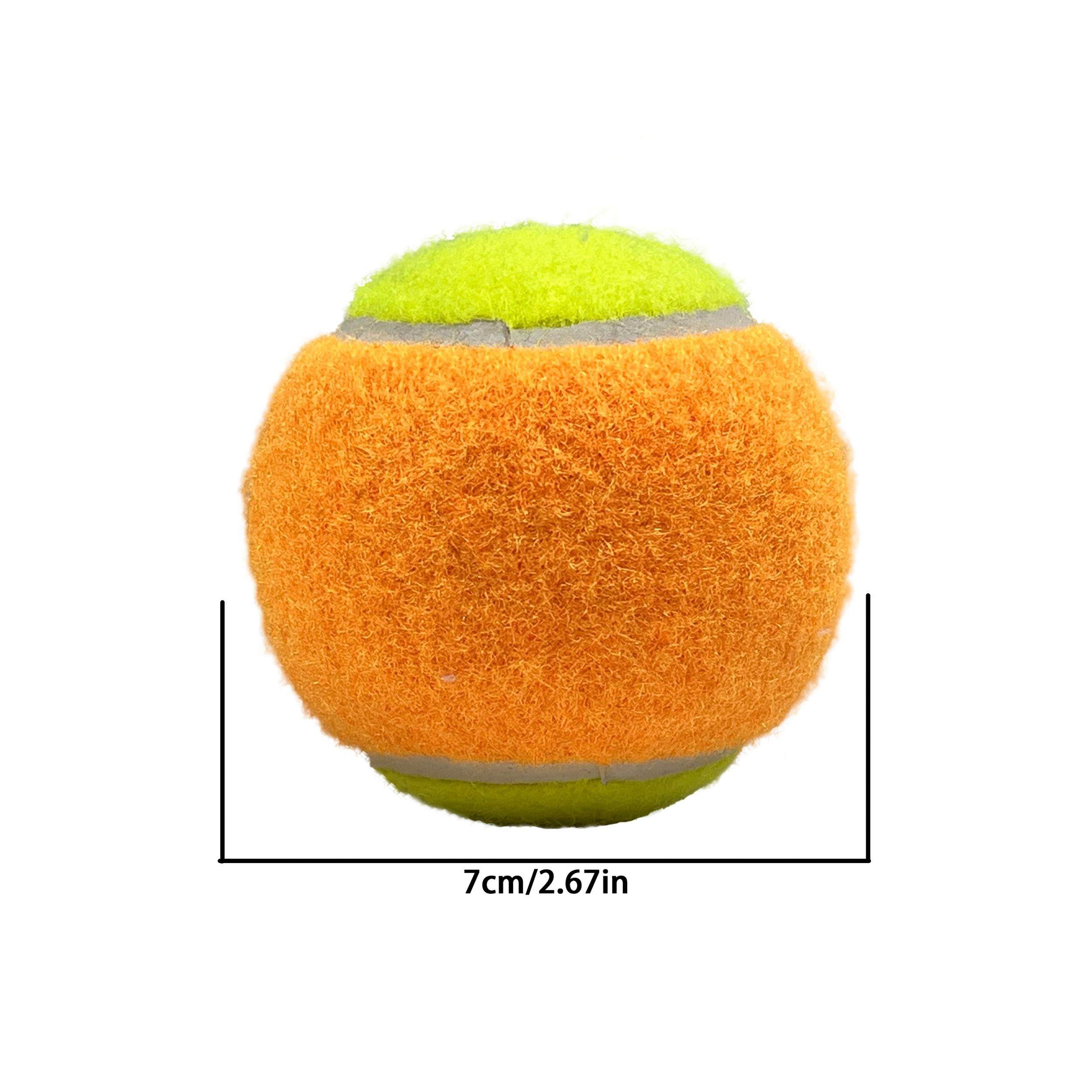 4pcs Training Tennis Ball Practice Ball With Bag for Beginners
