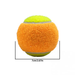 4pcs Training Tennis Ball Practice Ball With Bag for Beginners