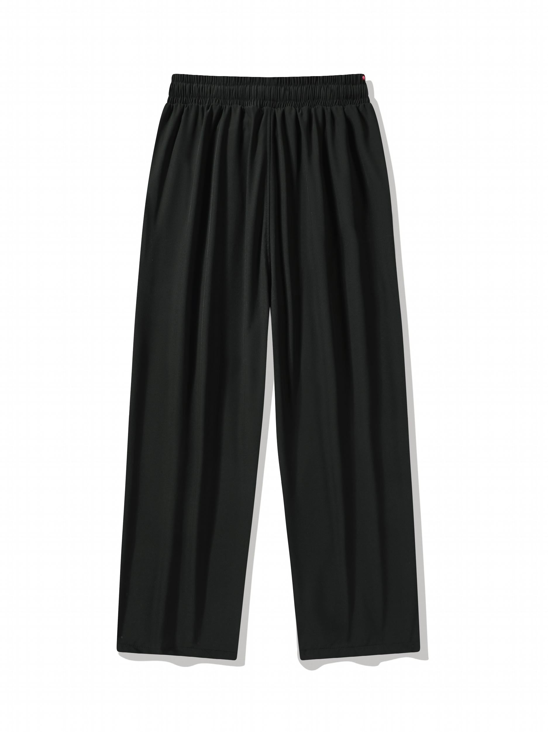 Men's Loose Drawstring Pants with Pockets for Spring and Summer