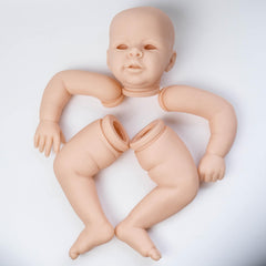 24 Inch Toddler Baby Doll Kits Reborn Doll Soft Unfinished Doll Parts