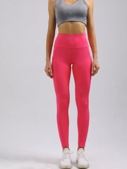 High Waist Solid Training Yoga Tight Sports Pants Women's Activewear
