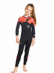 Girls Long Sleeve Swimwear for Swimming Diving Summer Fun