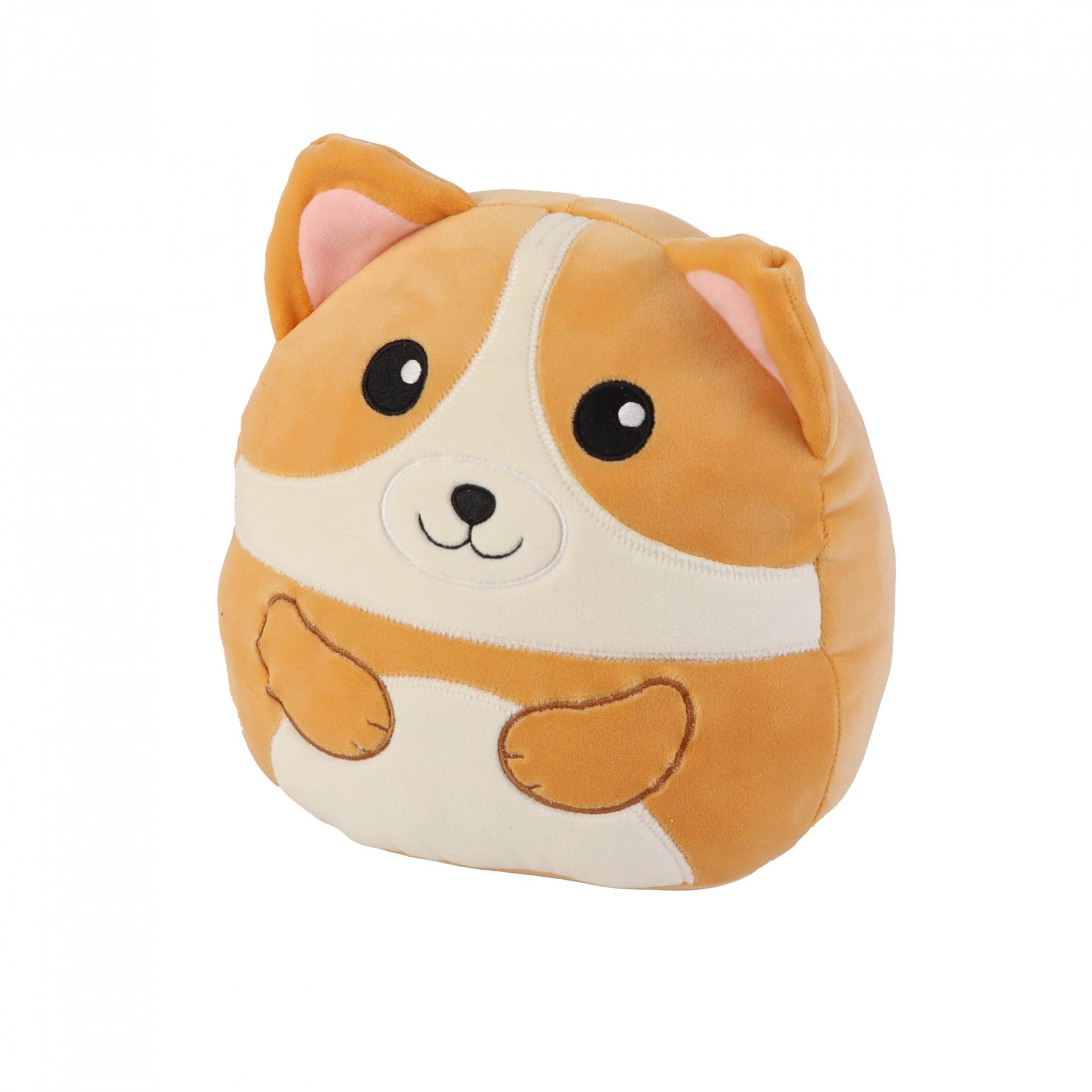 9 84inch Corgi Plush Pillow Corgi Stuffed Animals Hugging Plush Squishy Toy