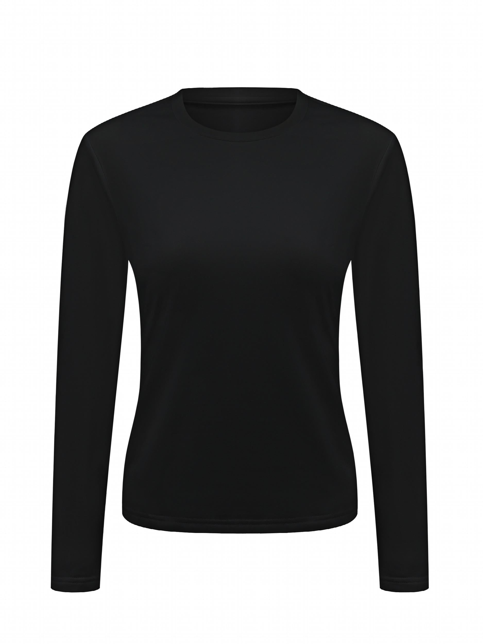 Women's Solid Warm Fleece Top - Autumn Winter Clothing