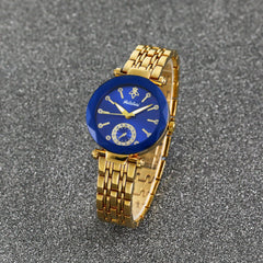 Colored Edge Alloy Pointer Round Watch- Kids' Accessory