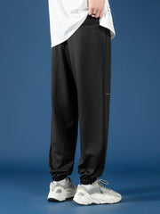 Drawstring Sweatpants Loose Fit Casual Joggers for Men