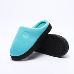 Plush Lined Slippers Soft & Warm Non Slip Memory Foam Shoes