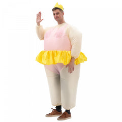 Pink Ballet Inflatable Costume Adult Height 150