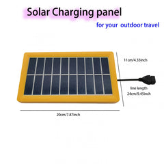 10W5V Solar Camping Charging Board for Outdoor Power Supply