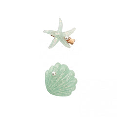 Mermaid Shell Hair Clip for Girls