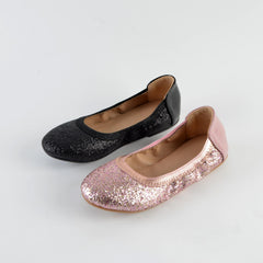 Girls' Shimmering Ballet Pumps Comfortable Flats