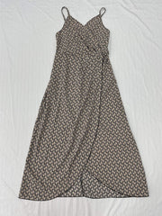 Maxi Cami Wrap Dress Sleeveless for Spring & Summer