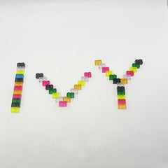 60pcs Crystal Building Blocks Variety DIY Building Blocks