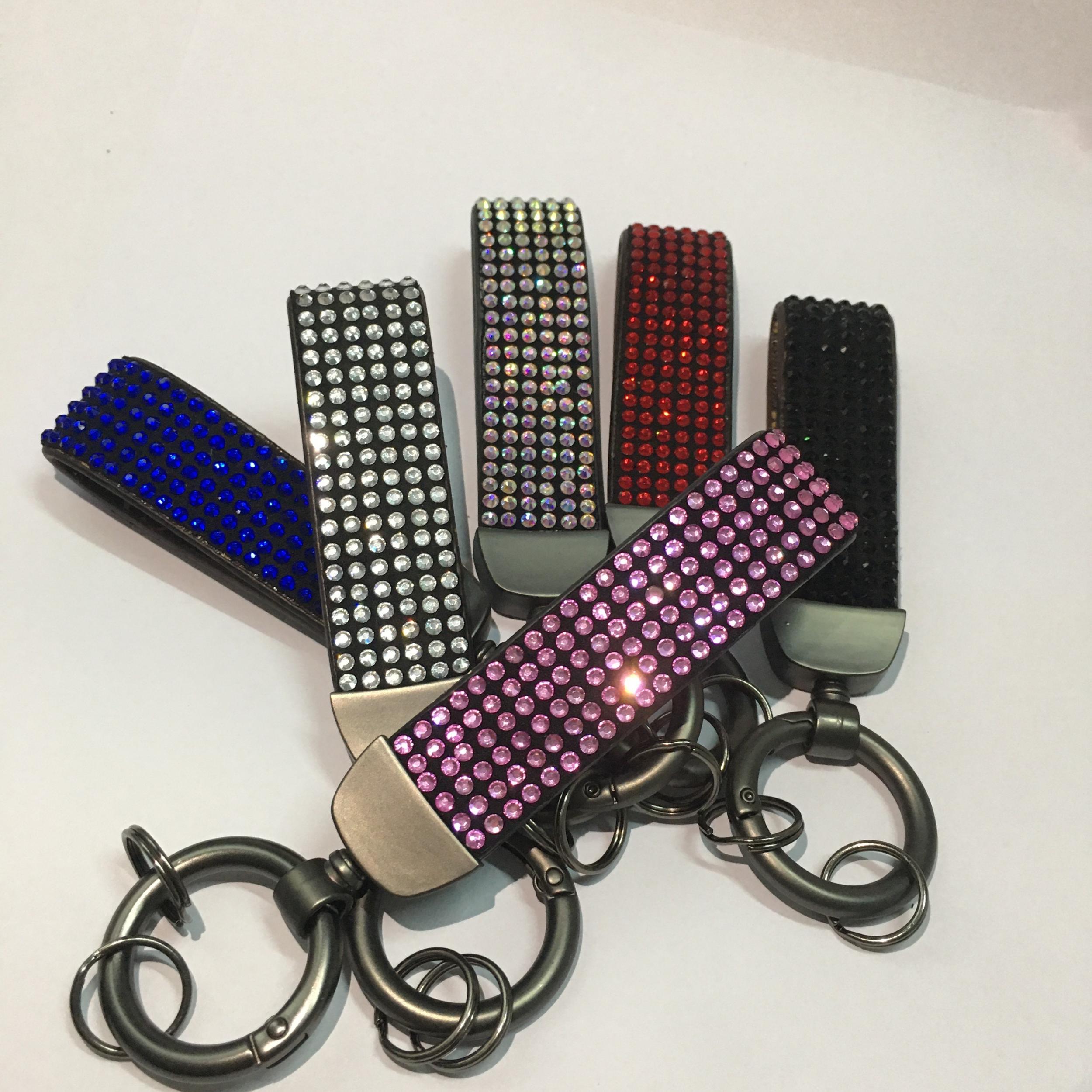 Sparkling Car Keychain Bling Accessories for Women