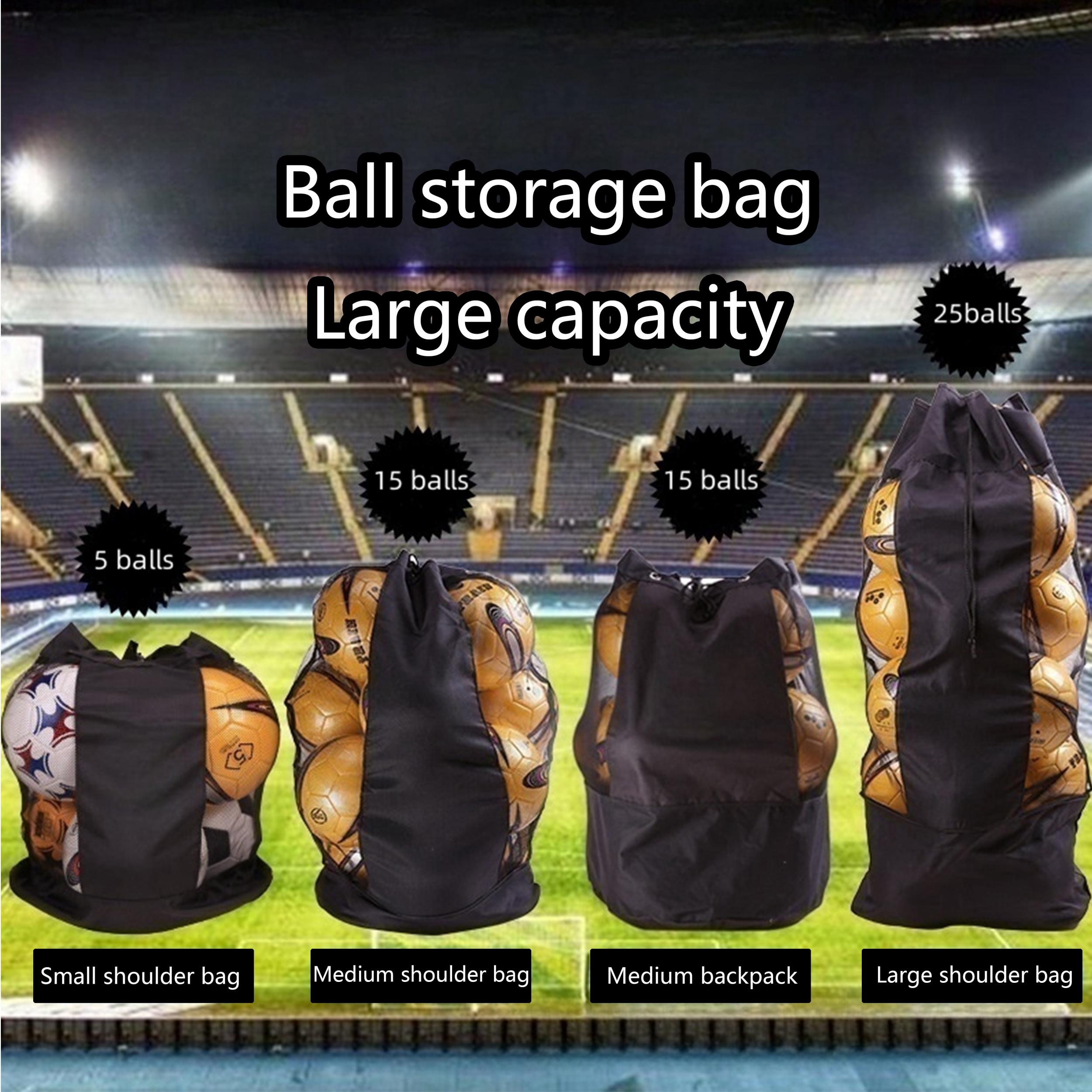 Football Basketball Bag With Drawstring Ball Storage and Organizer Bag