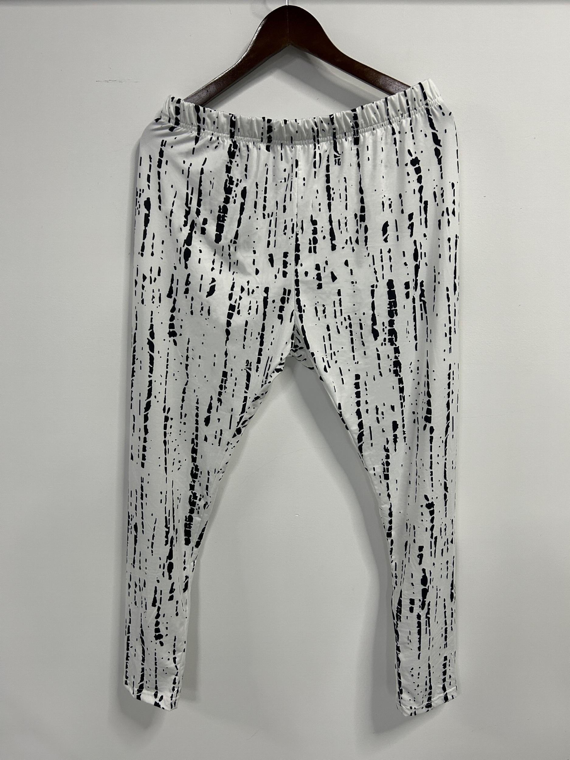 Casual Tie Dye High Rise Leggings
