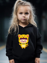 Cartoon Boy Print 2pcs Girls Outfits For Sports Spring Fall Outdoor Gift
