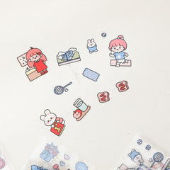Cute Cartoon Pet Waterproof Stickers for DIY Decorations