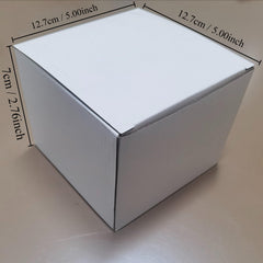 100pcs Pit Paper Box Blank Sublimation Package Box