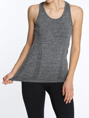 Women's Solid Crew Neck Tank Top for Summer