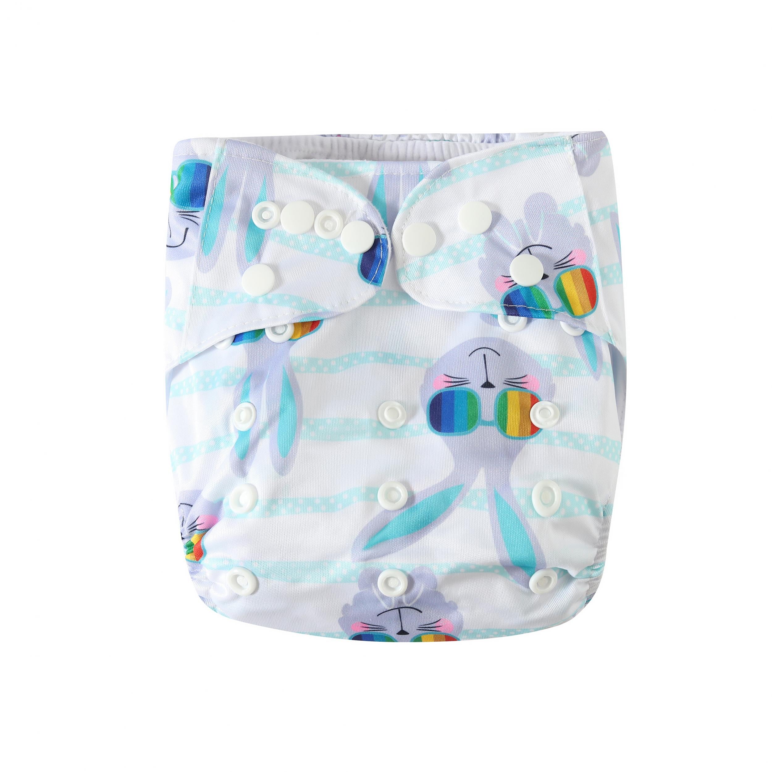 Washable Eco Friendly Cloth Diaper Covers With Insert