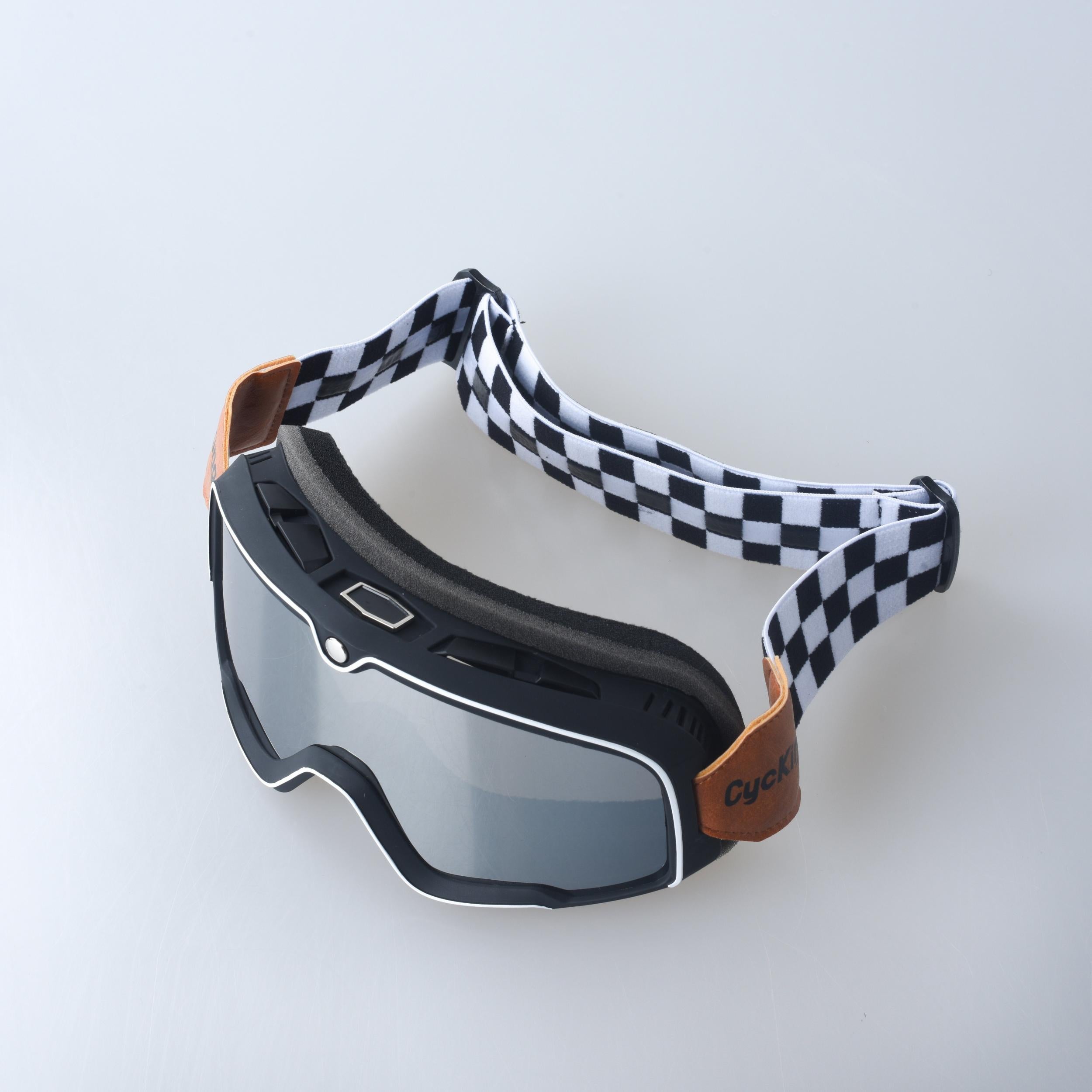 Off Road Motorcycle Helmet Goggles Retro Glasses Unisex