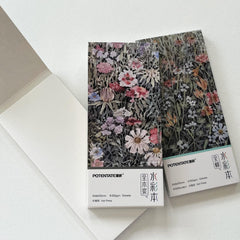 100% Cotton Watercolor Paper Pad 6x15 Hot Press 300GSM - 12 Sheets