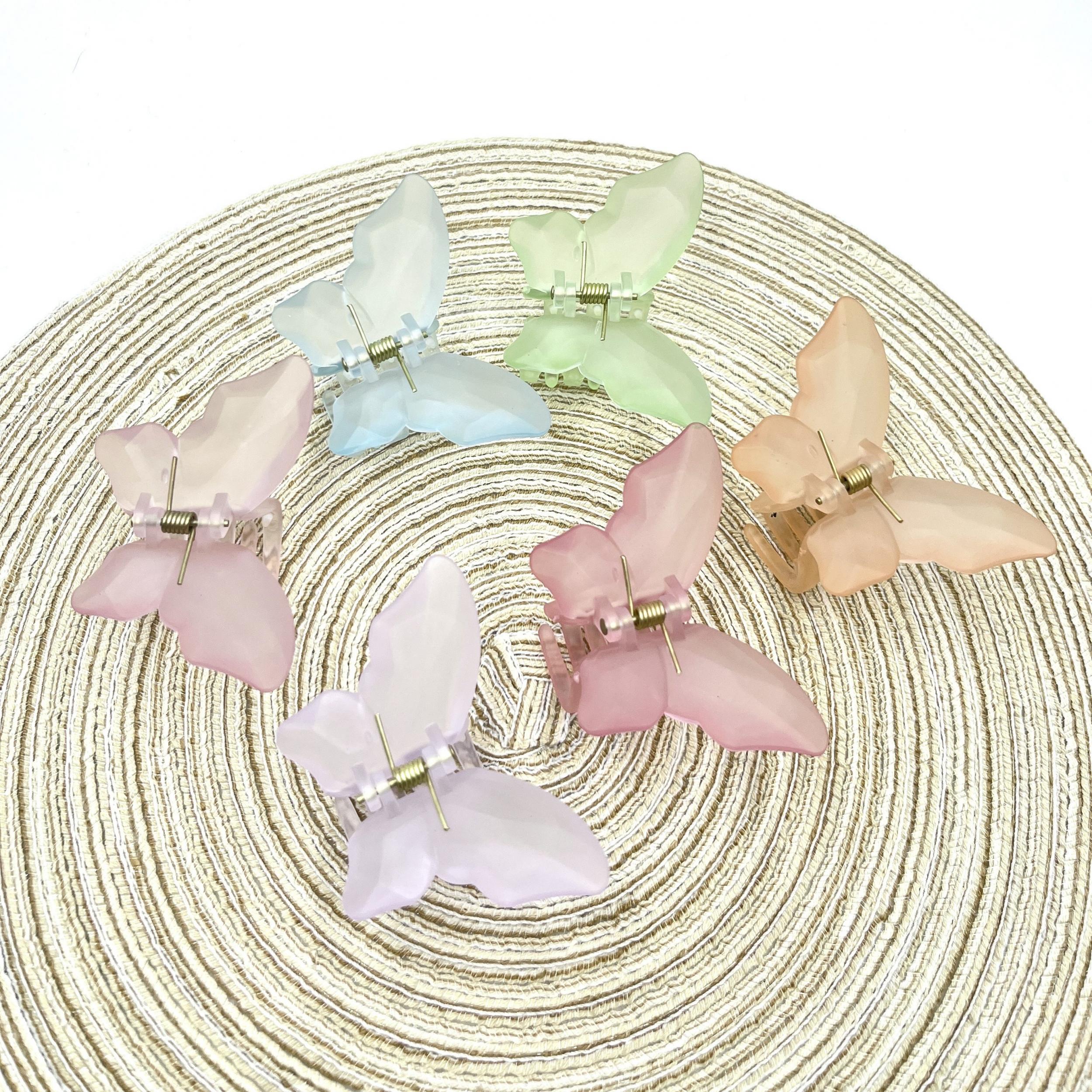 Girls Butterfly Claw Clips Hair Clips Summer Accessories