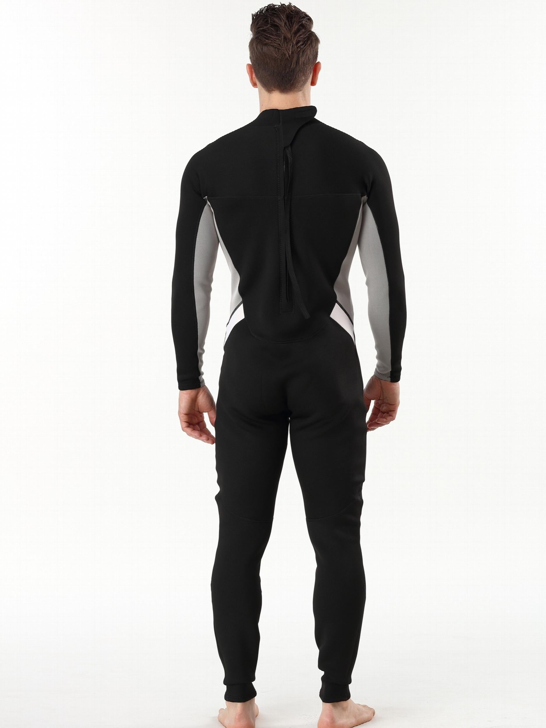 Men's 2mm Neoprene Diving Suit Warm Anti Jellyfish Cold Proof Wetsuit